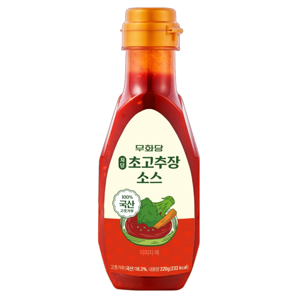 무화당 알룰로스 저당 초고추장, 220g, 1개 14,100원