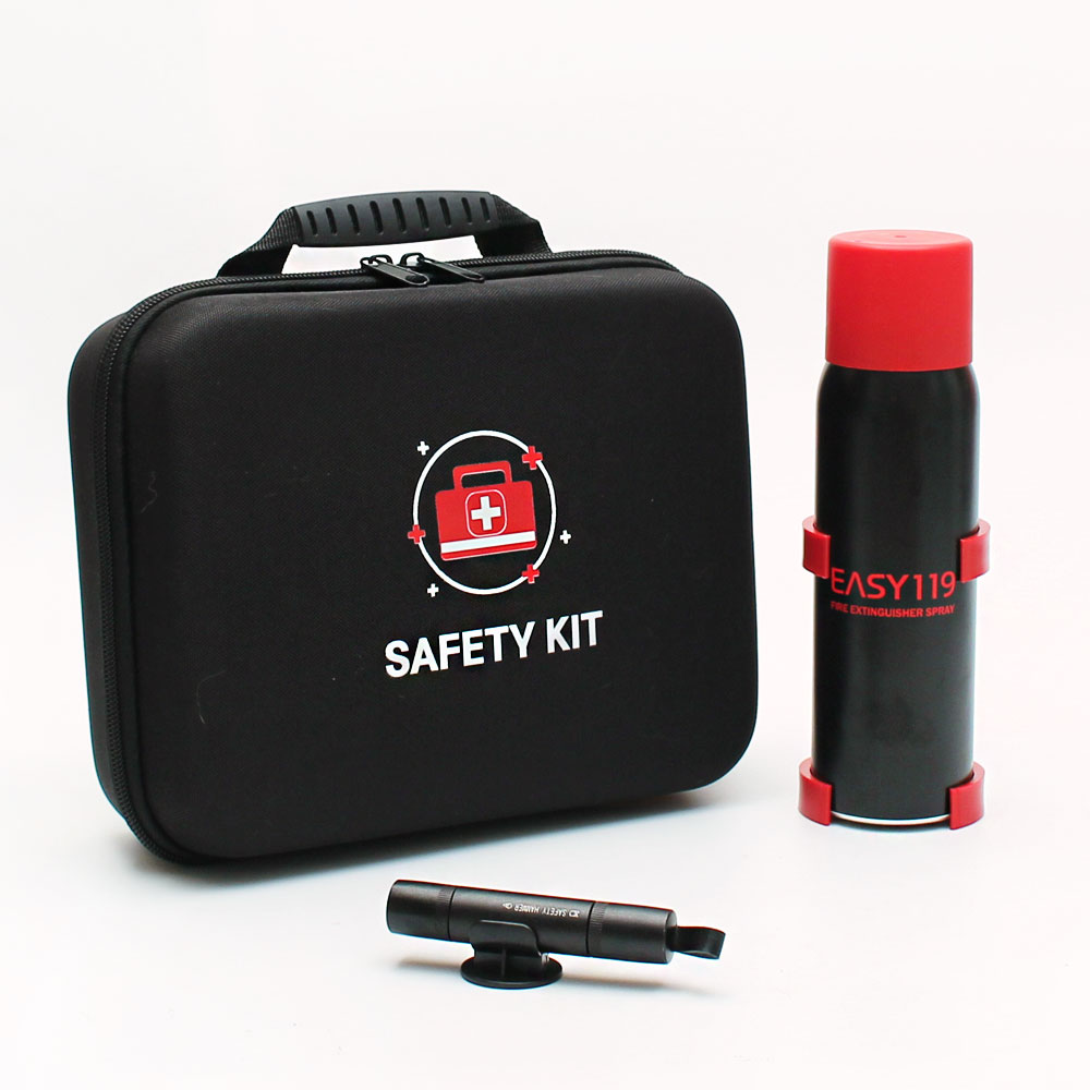 차량용 비상 탈출 응급 키트 구급가방 비상망치 소화기 A세트 29,000원