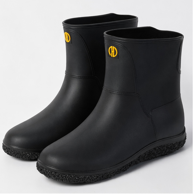 남자 장화 캐주얼 H 레인부츠 베이직 (배달 패션 발목 여름 방수 미끄럼방지) 17,900원