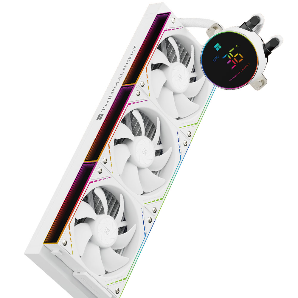 서멀라이트 수랭쿨러 FROZEN MAGIC 360 디지털ARGB V2, 화이트, 1개 139,000원