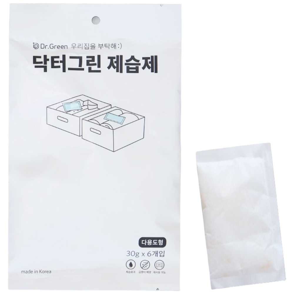 닥터그린 다용도형 실리카겔 제습제 습기제거제, 30g, 150개 33,000원