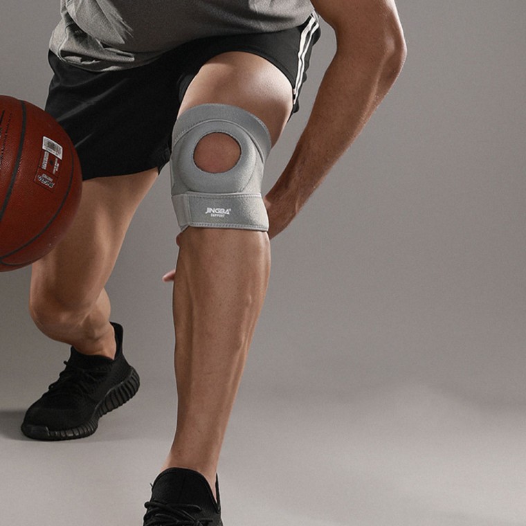 무릎 보호대 4338 헬스 러닝 운동 등산 벨크로 4단 패드 압박 이중 스트랩 8,140원