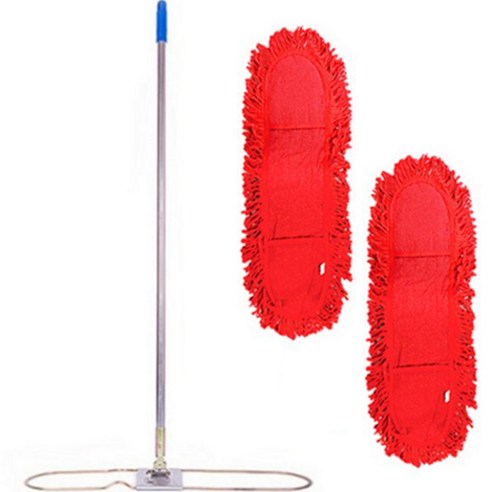 월드크린 리스킹 기름 걸레 105cm 2p+스텐 판자루 대형 120cm 22,900원