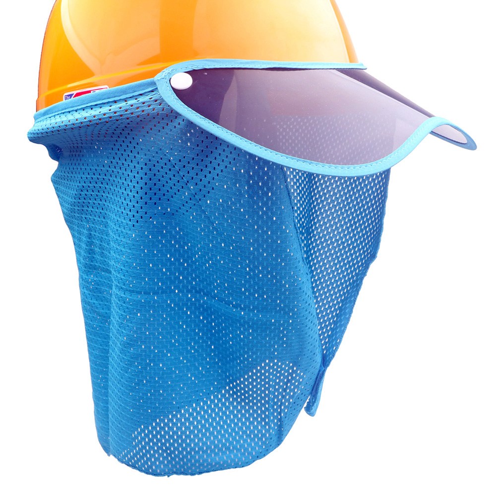 신형 안전모 고정클립형 썬캡 햇빛가리개 자외선 차단 시야 방해를 최소화 햇빛 차단막 차광 목그늘 그늘막 분리 캡형 그늘막 그늘이 모자캡 안전모캡 화이바 하이바 1개 6,450원