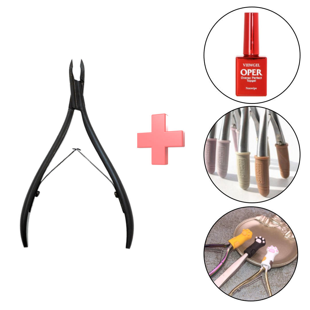 샤이니 프리미엄 화이트 스완 리미티드 에디션 큐티클 네일니퍼+탑젤 70,000원