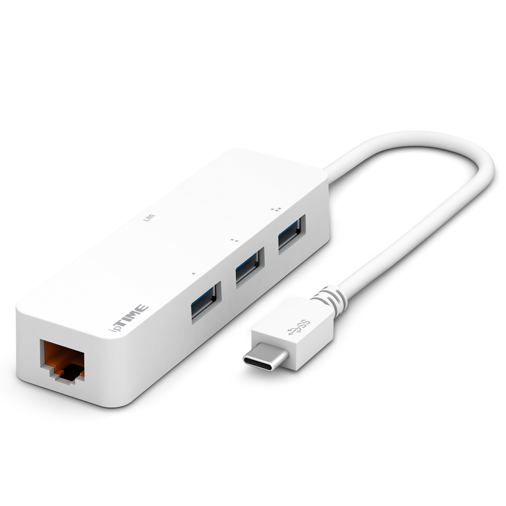 ipTIME 기가비트 랜카드 3포트 USB허브 U1003C, USB C타입 유선랜카드-{U1003C}, 1개 25,900원