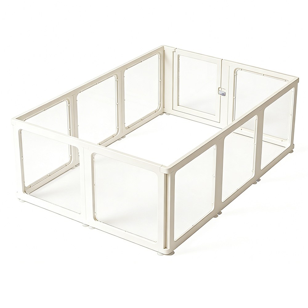 확장형 강아지 울타리 애견펜스 세트, 화이트, 1개 152,360원