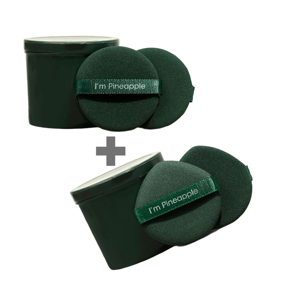 다나몰 스펀지 쿠션 파운데이션 메이크업 퍼프 2종+사은품증정, 14개, 그린 9,100원