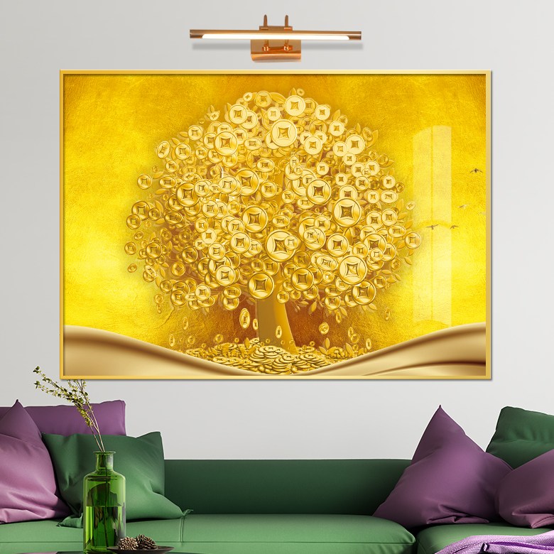 보고아트 돈 들어오는 황금 나무3그루 현관 거실 액자 그림, [10] 황금돈나무D_금배경 48,900원