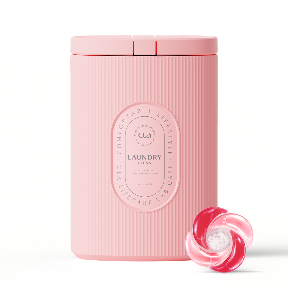 클라 퍼퓸 5in1 섬유유연제 겸용 캡슐 세제 스윗베리 핑크 케이스 본품, 1개, 50개입 18,800원