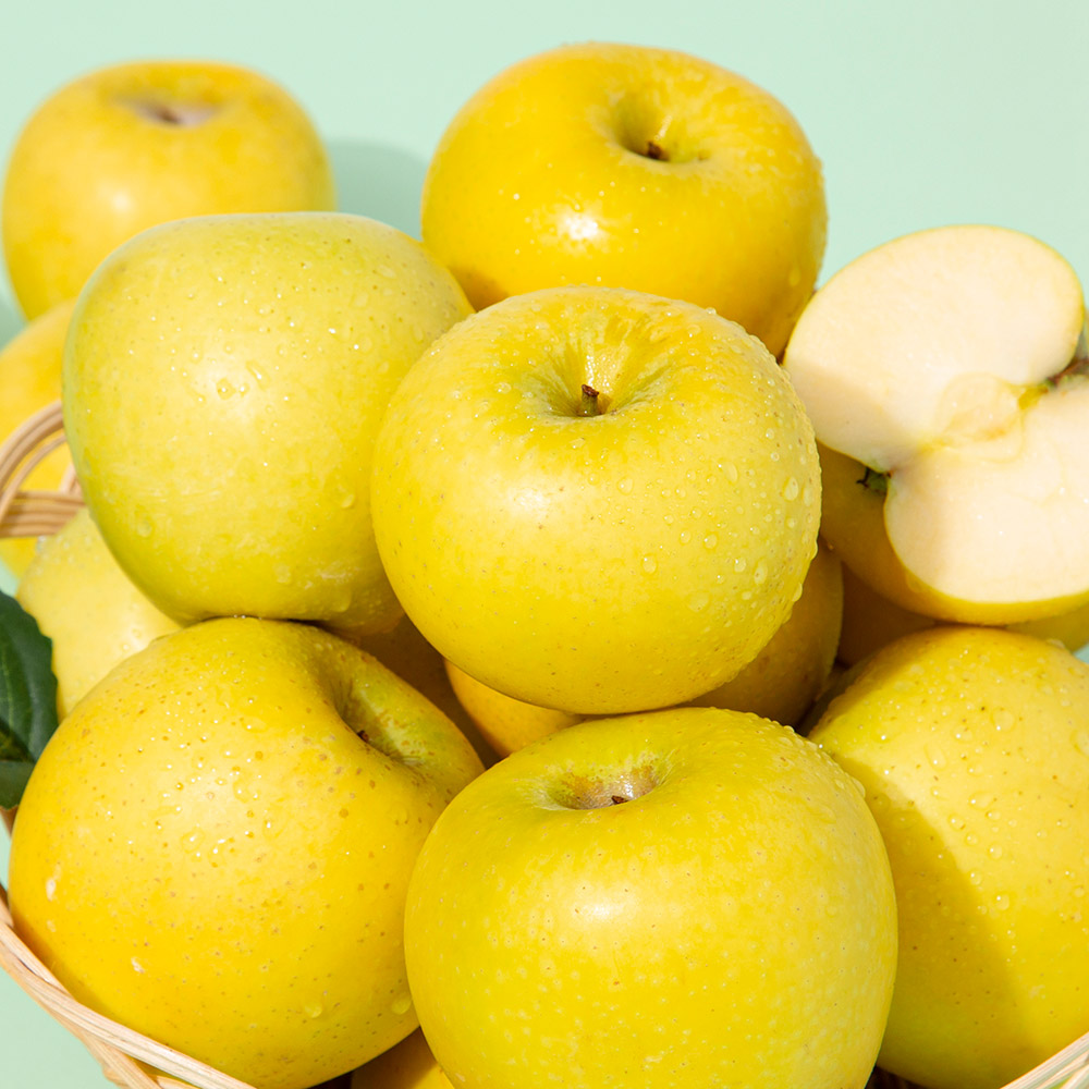 [미식한가] 새콤달콤 황금사과 시나노골드(정품) 5kg / 과수선택, 시나노 골드(정품) 5kg(23-28과), 1개 27,900원