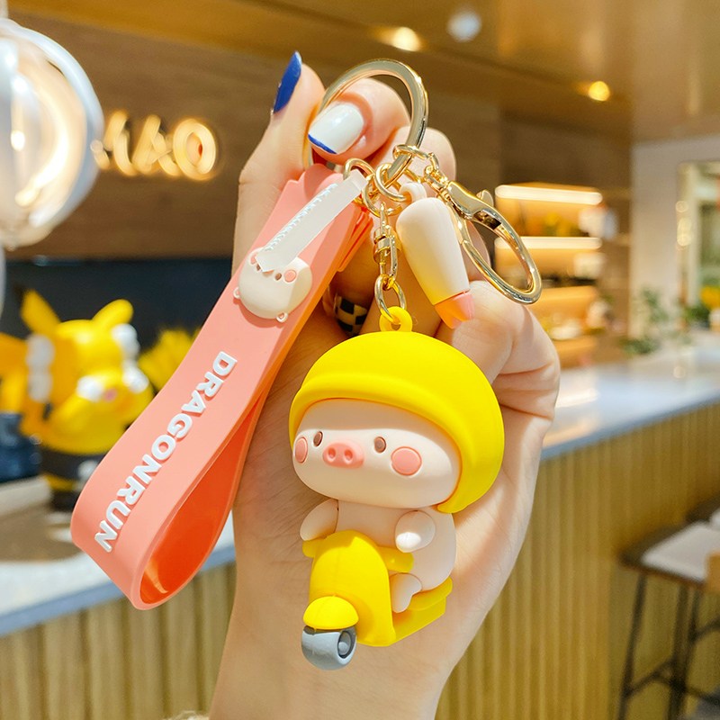 벤쿠쿠 라이딩 꿀꿀이 돼지 키링 3,800원