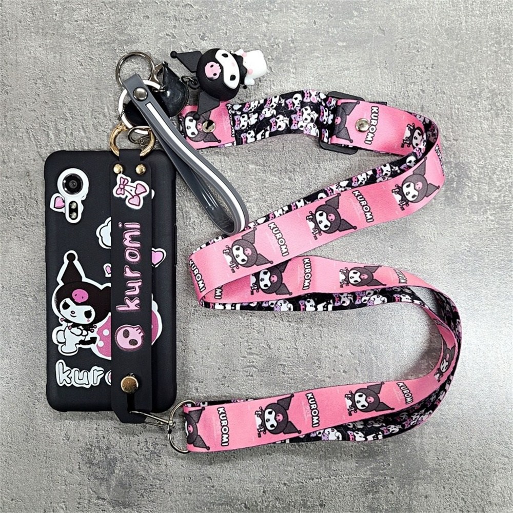 갤럭시A24 케이스 산리오 쿠로미 피규어 목걸이 스트랩 22,950원
