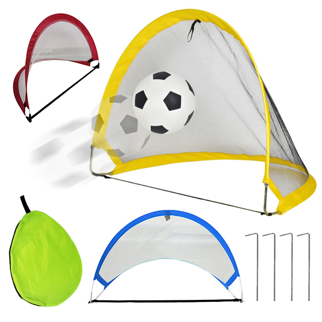 미니 축구 골대 접이식 연습 고정 원터치 간이 이동식 풋살 그물 어린이 유아 휴대용 대형, 현재가 12,000원