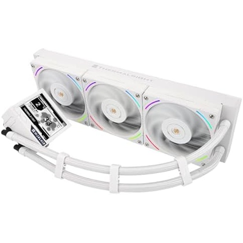 Thermalright Mjolnir Vision 360 블랙 C 워터 쿨러 2000PRM을 갖춘 3 PWM 팬 쿨링 시스템 AM4AM5&Intel A18511700용 320 * 197,280원