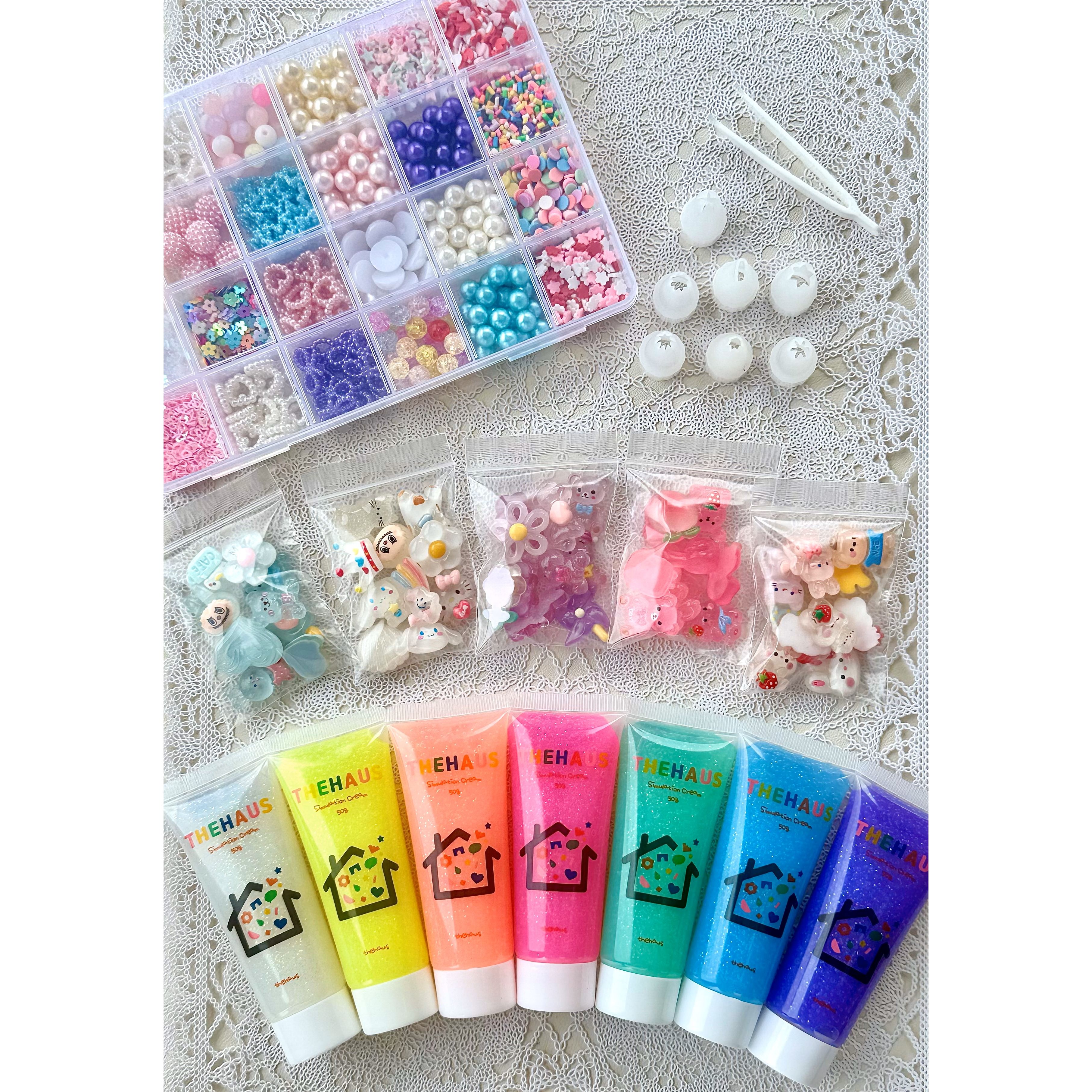 데코덴 재료 세트 탑꾸재료 탑로더꾸미기 데코파츠, 1세트, 유광 데코덴 세트 23,890원