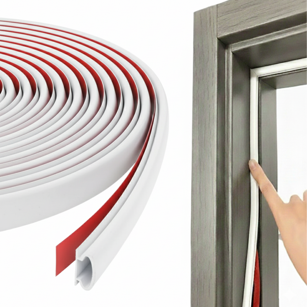 마지온 틈새차단 현관문 창문 고무 패킹, 화이트 6M, 1개 10,000원