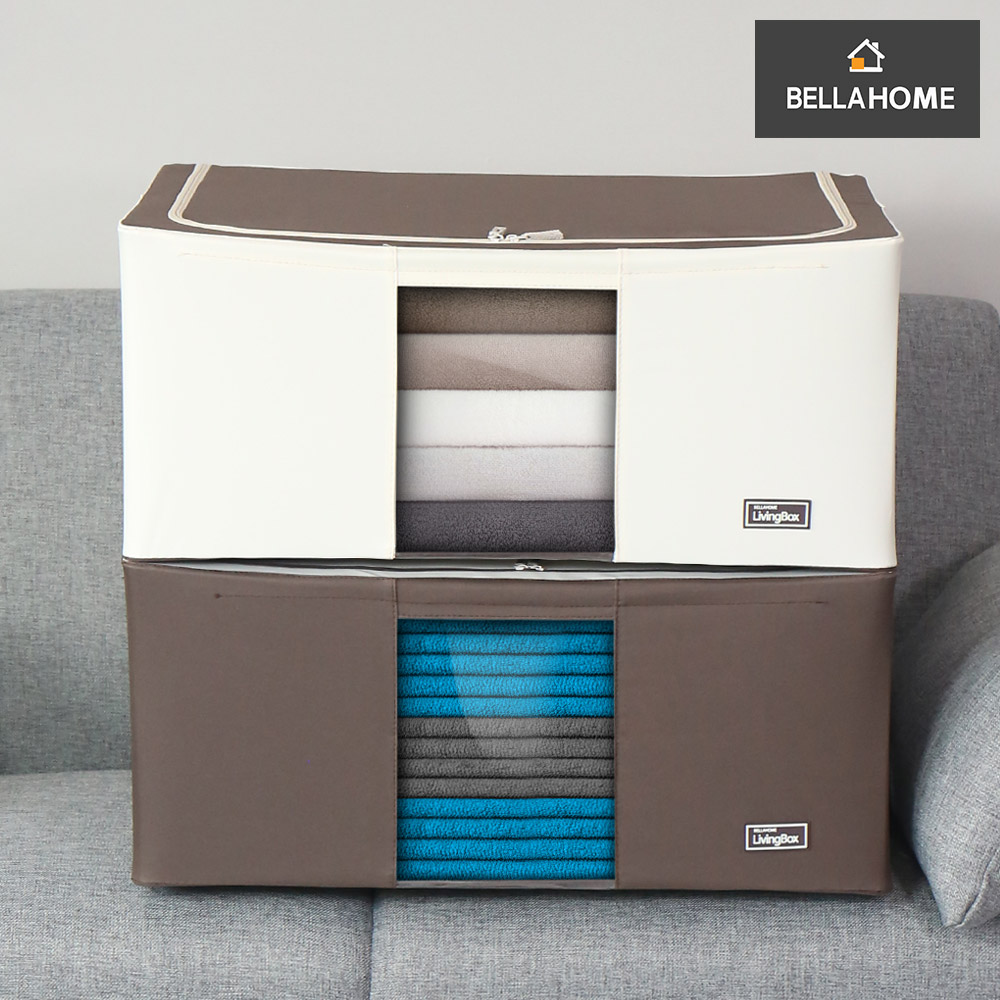 [벨라홈] 대용량 와이어 이불정리함105L 1P 15,500원