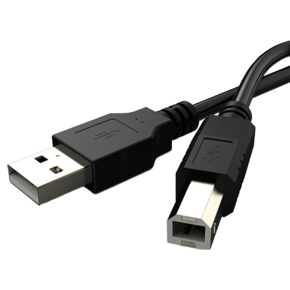 디옵텍 USB 2.0 A B 프린터 케이블 블랙 JUSTLINK-U2AB05BK, 1개, 0.5m 5,000원