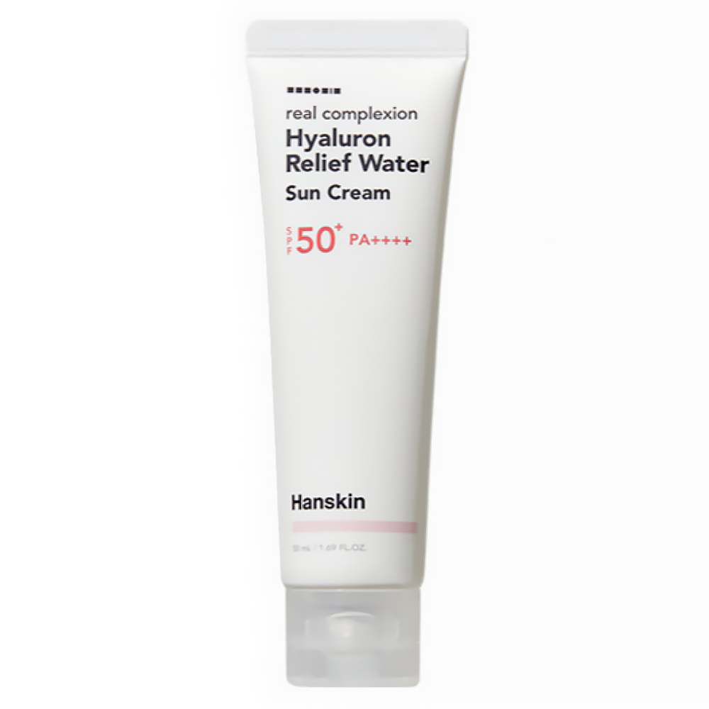 한스킨 리얼컴플렉션 히알루론 릴리프 워터 선크림 SPF50+ PA++++, 50ml, 1개 13,700원