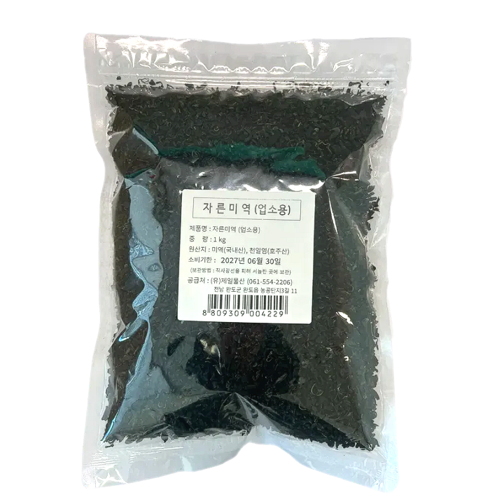 자른미역(업소용) 1kg -실속형제품 대용량 식당용 11,800원