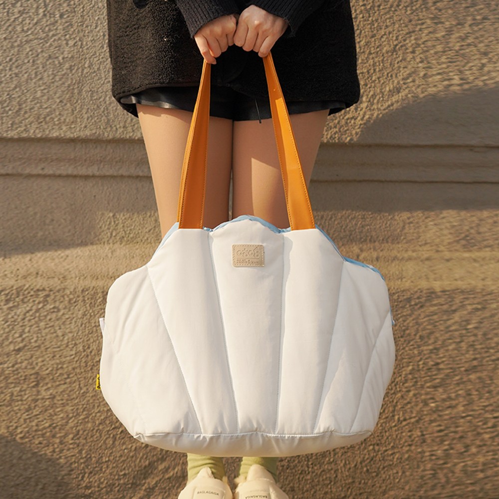 펫데일리 반려동물 패딩 조개 가방 고양이 강아지 산책 외출 54,400원