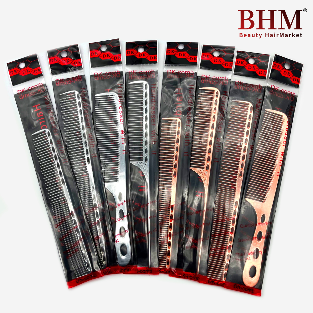 DK-Comb 메탈 헤어 커트빗 전문가용 알루미늄 클리퍼빗 정전기없는빗 9,900원