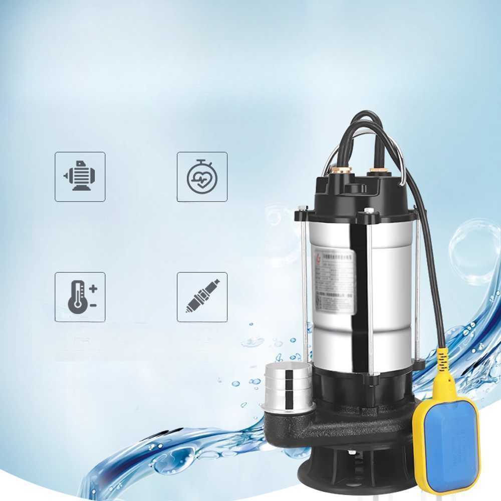 수중펌프 미니양수기 배수용 오수 물빼기 모터펌프, 1개, 1. 750w 2인치 4m 오수펌프 90,900원