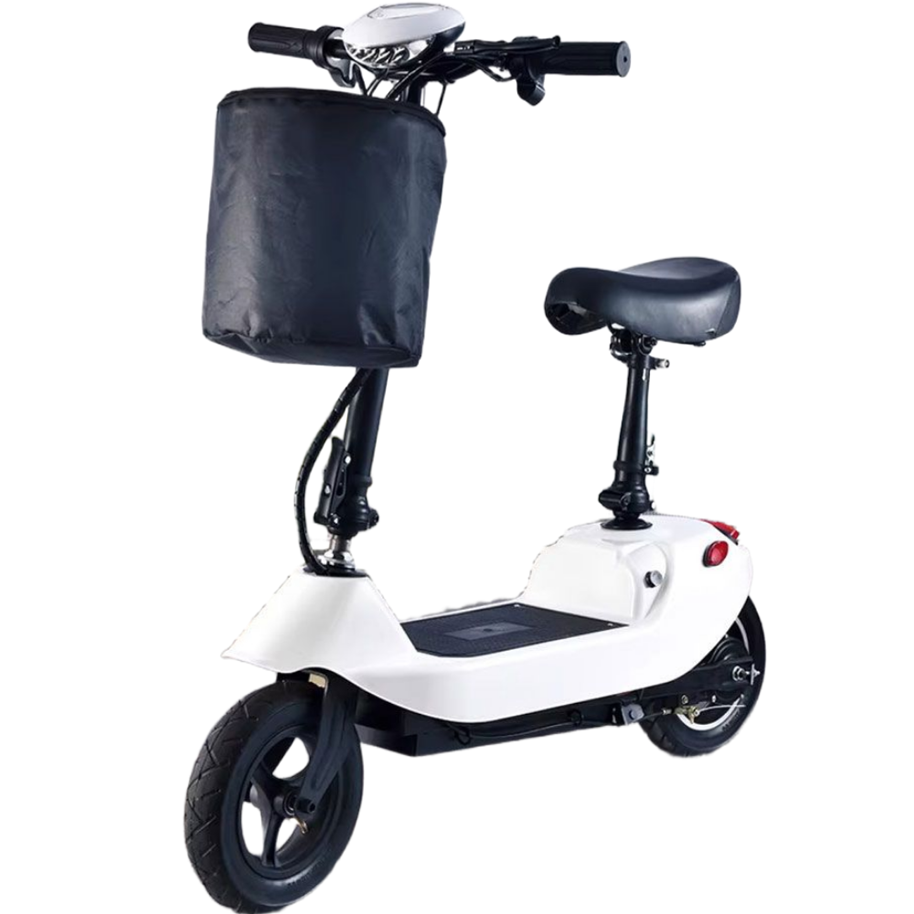 코코킥 접이식 전동킥보드 전기 휴대용 앉아서타는 초경량 여성 배달 출퇴근 대리 성인, 1개, 큐티핑크, a.10인치_12a36v_리튬배터리 334,900원