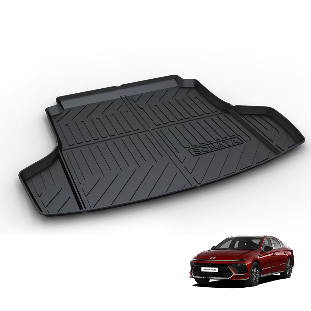 쏘나타디엣지 DN8 트렁크매트 3D 카본논슬립 (가솔린 하이브리드) 49,000원