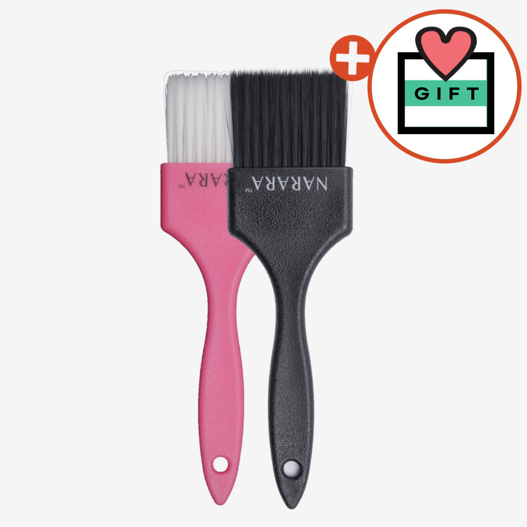 나라라 염색솔 염색빗 붓 발레아주 브러쉬 브릿지 도구 (2개 세트) 14,000원