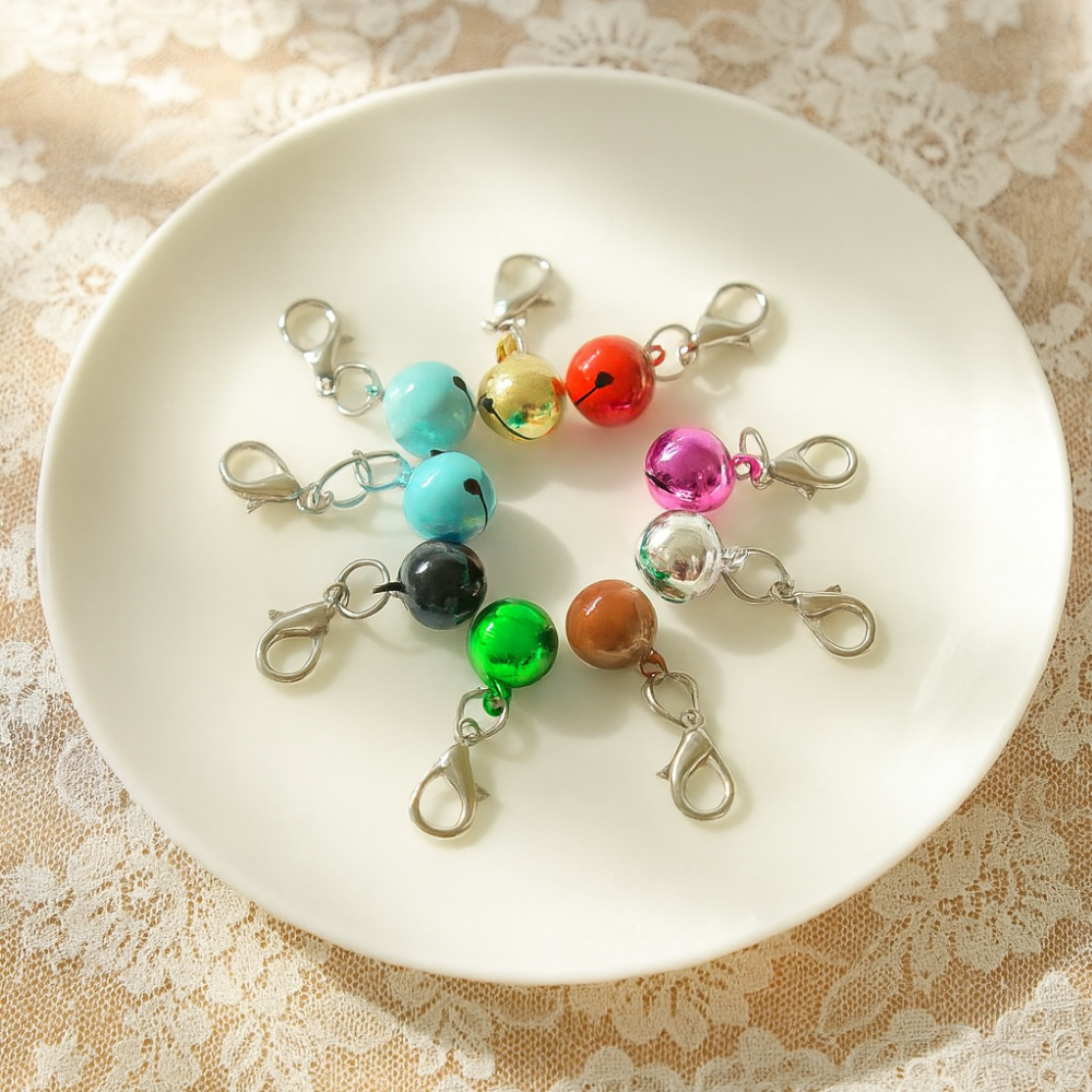 다이룸마켓 고양이 강아지 딸랑이 미니 방울 23색 세트 9,800원