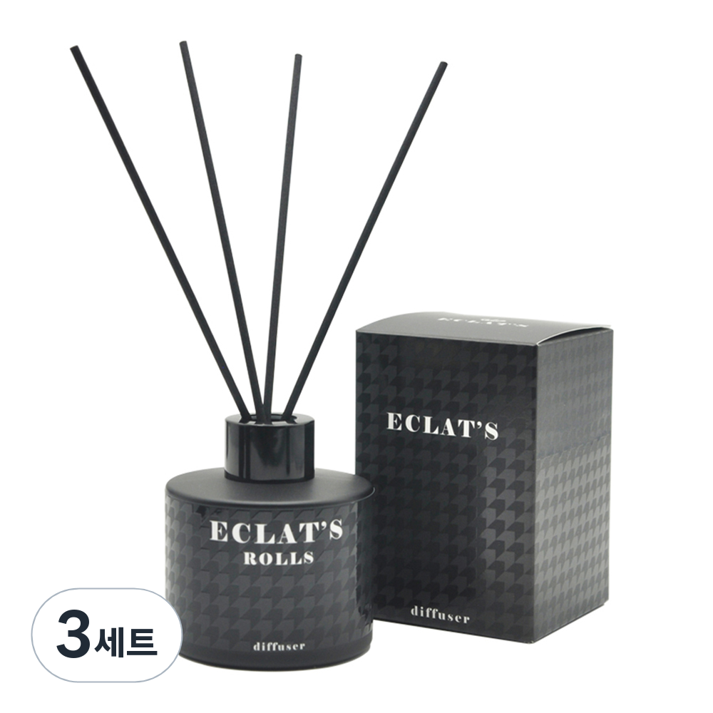 에클라스 프리미엄 블랙 방향제 + 리드스틱 4p 세트 56,200원