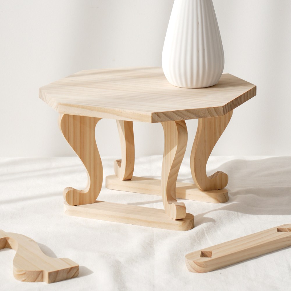 목공 체험 DIY 원목 소반 찻상 화분받침대 만들기 KIT 재료 디지우드, 현재가 19,500원