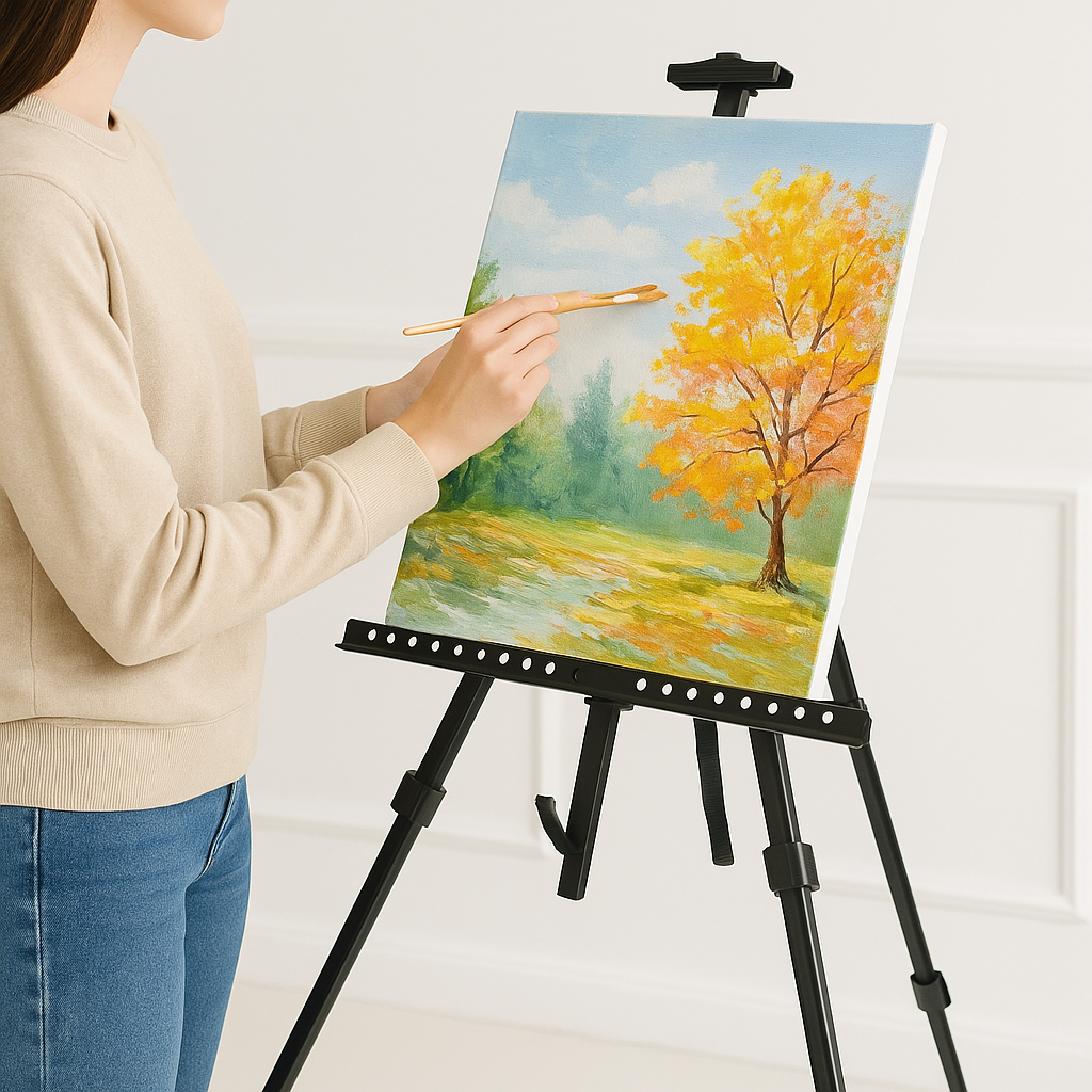 씨엔알비 가벼운 접이식 휴대용 이젤 17,800원