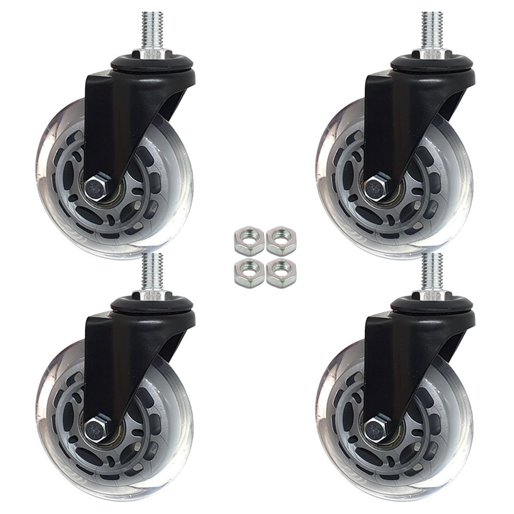 볼트 무소음 우레탄 의자 대차 카트 바퀴 2인치 3인치 4인치 캐스터 14,400원