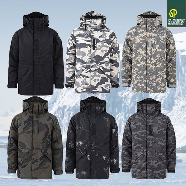 사우스플레이 밀리터리야상 방수 방풍 패딩 낚시 점퍼 잠바 스키 보드복 빅사이즈 61,800원