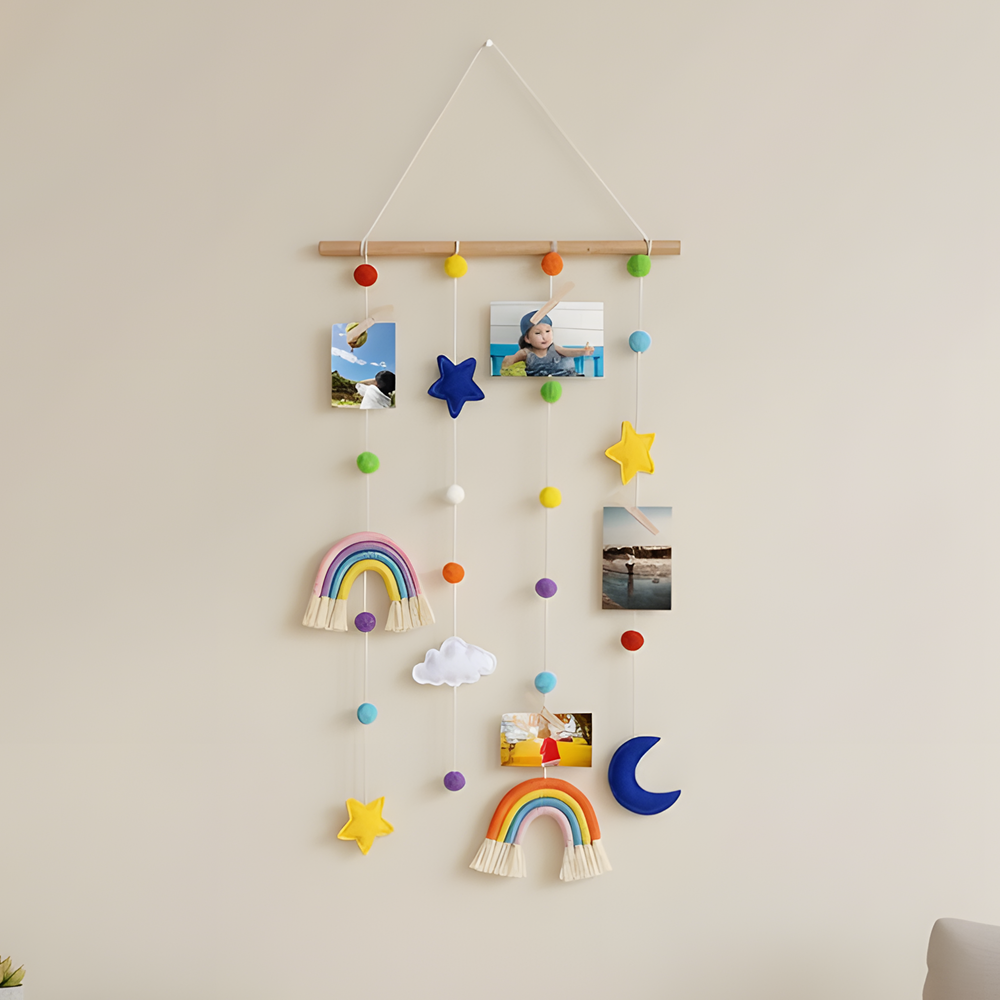 올프리즘 무지개별 월행잉 사진 정리 마크라메, 장식 A형 13,000원