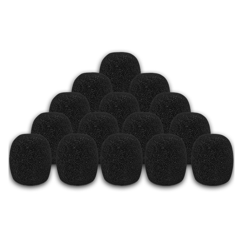 마다꾸미 핀 마이크 스펀지 커버, 블랙, 15개, 단일상품 8,250원