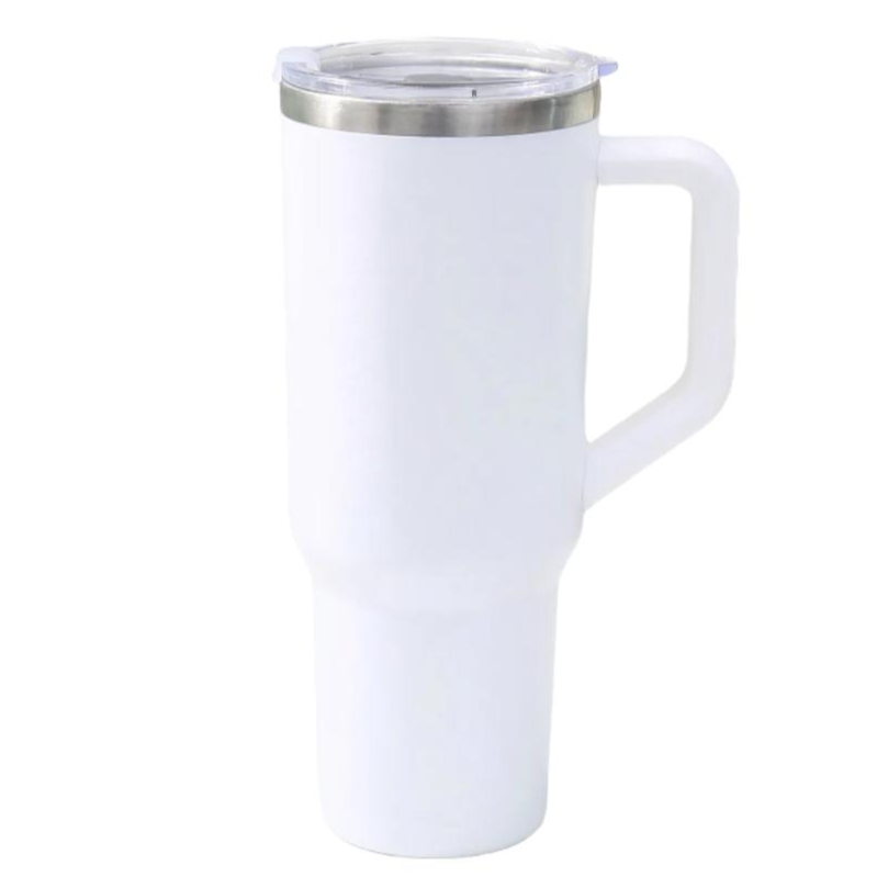 픽로즈 1.18리터 대용량 스텐 텀블러+빨대 포함 손잡이 보온 보냉병, 1개, 1.18L, 퓨어 화이트 19,800원