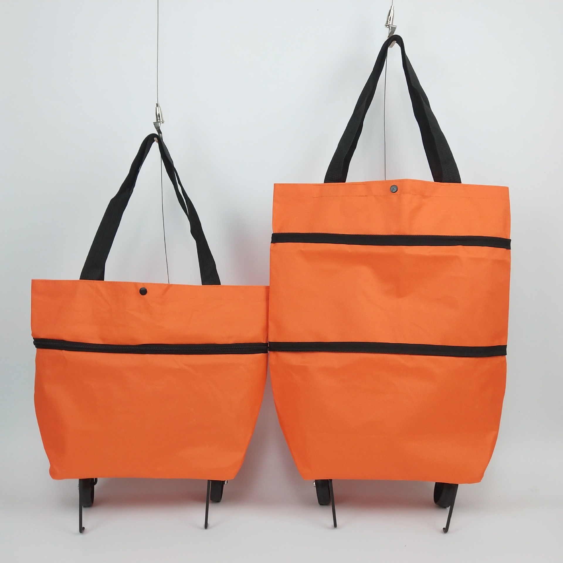 푸라보 접이식 장바구니 숄더백형 카트, 1개, 오렌지 19,900원