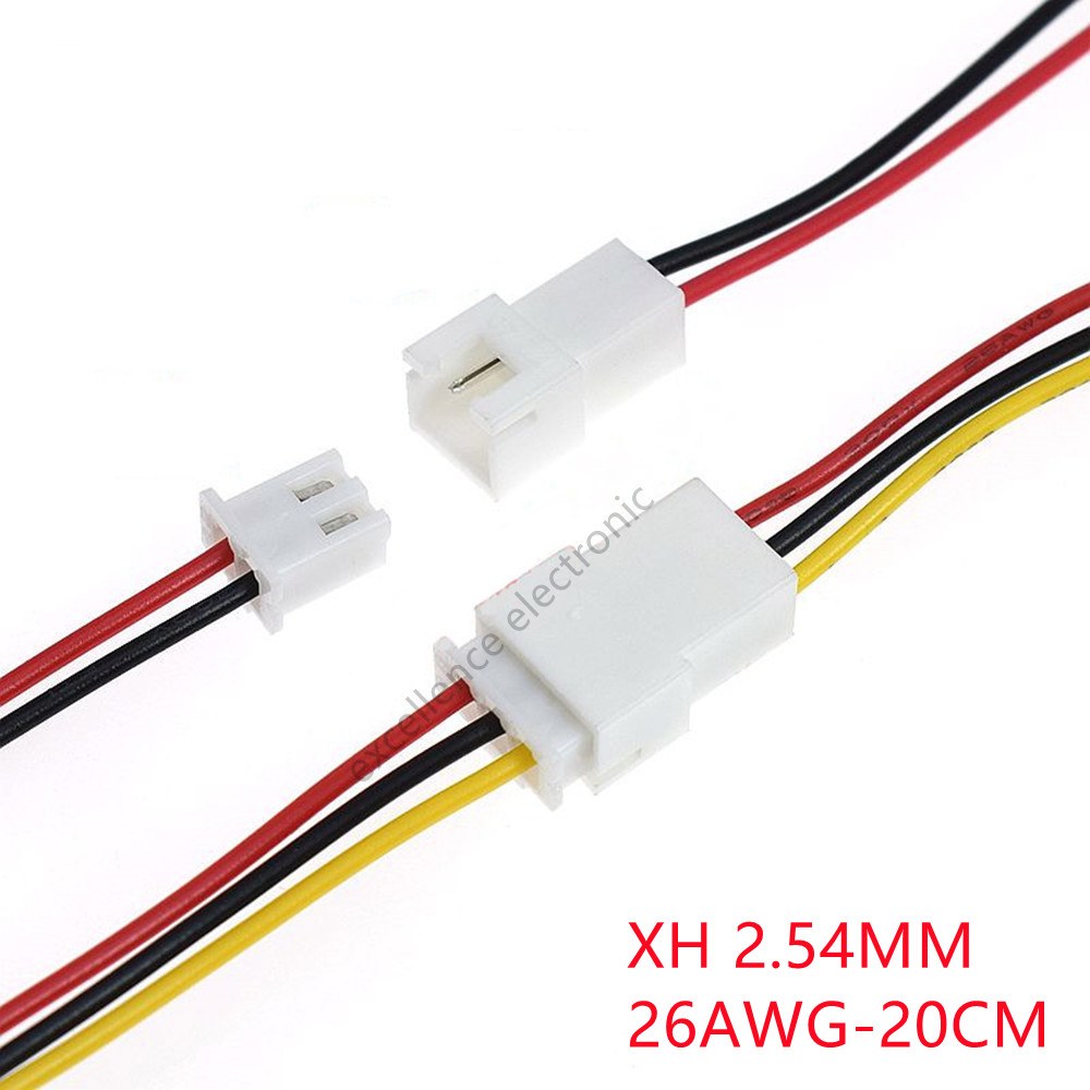 2/5/10PAIRS JST 1 25 PH/SM2 5/XH 2 54 피치 MALE FEMALE 와이어 커넥터 2P 3P 4P 5P 6P 플러그 잭 터미널 케이블 10,500원