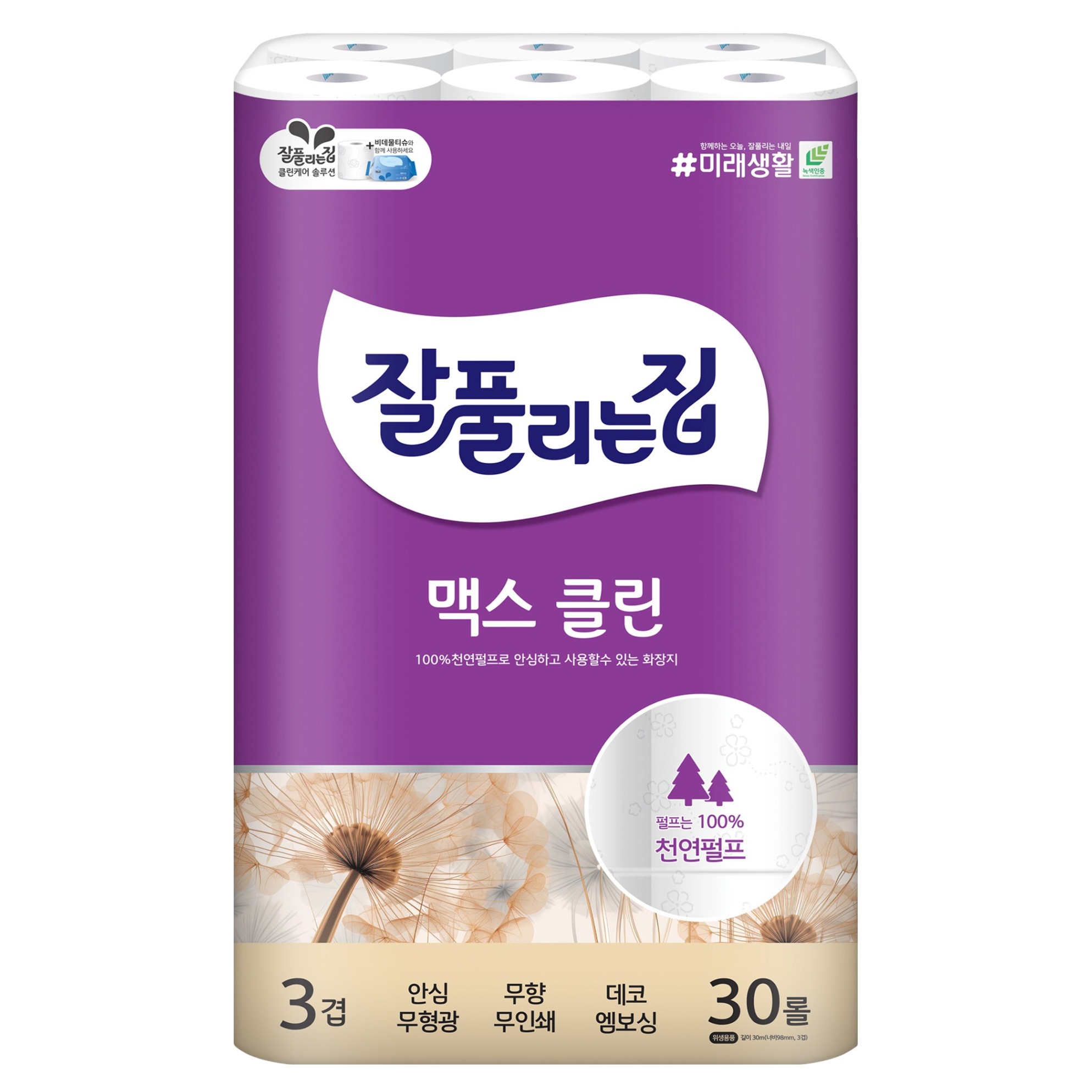 잘풀리는집 맥스 클린 화장지 17,900원