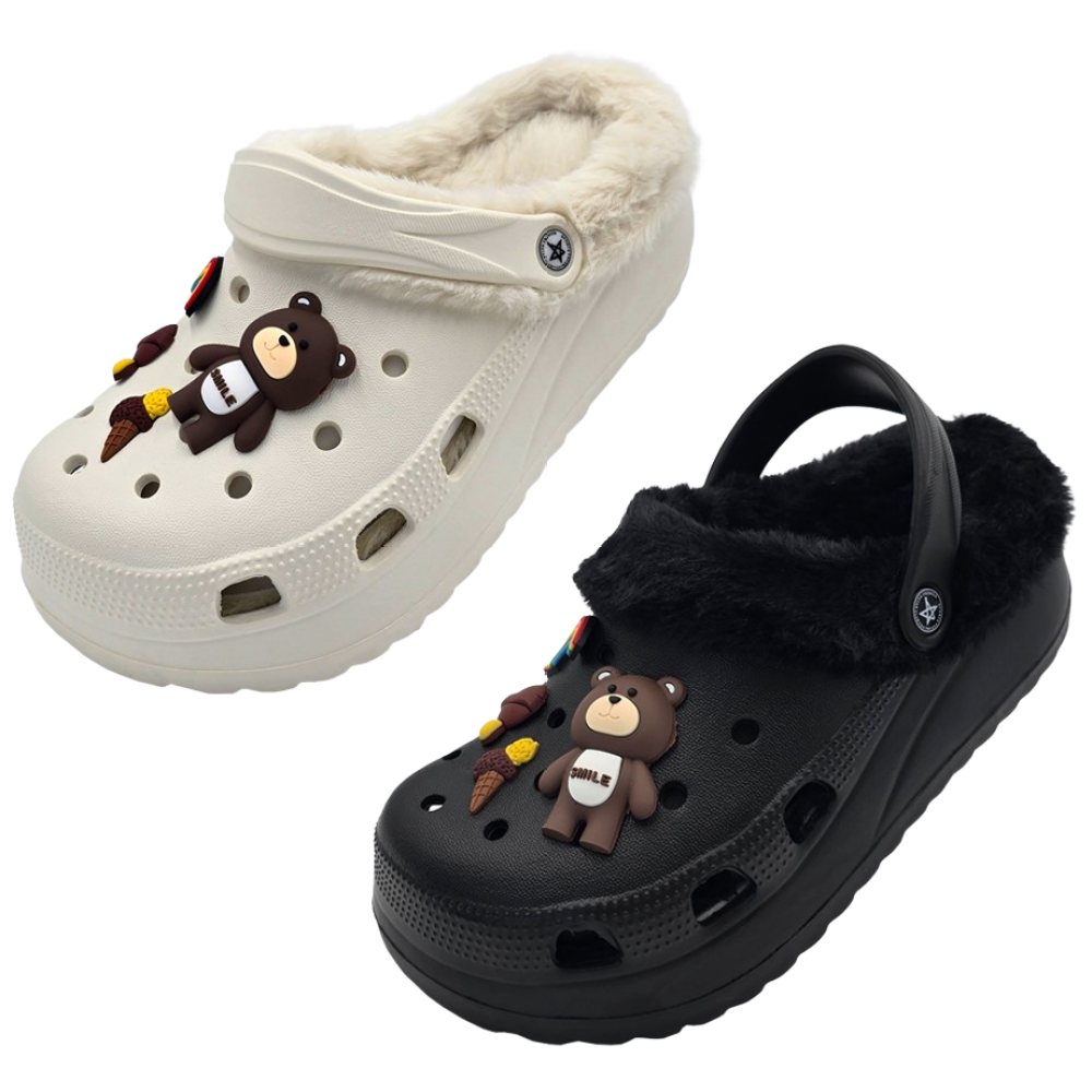 발편한 털 샌들 남녀공용 겨울 커플 방한화 EVA 방한 슬리퍼 17,000원