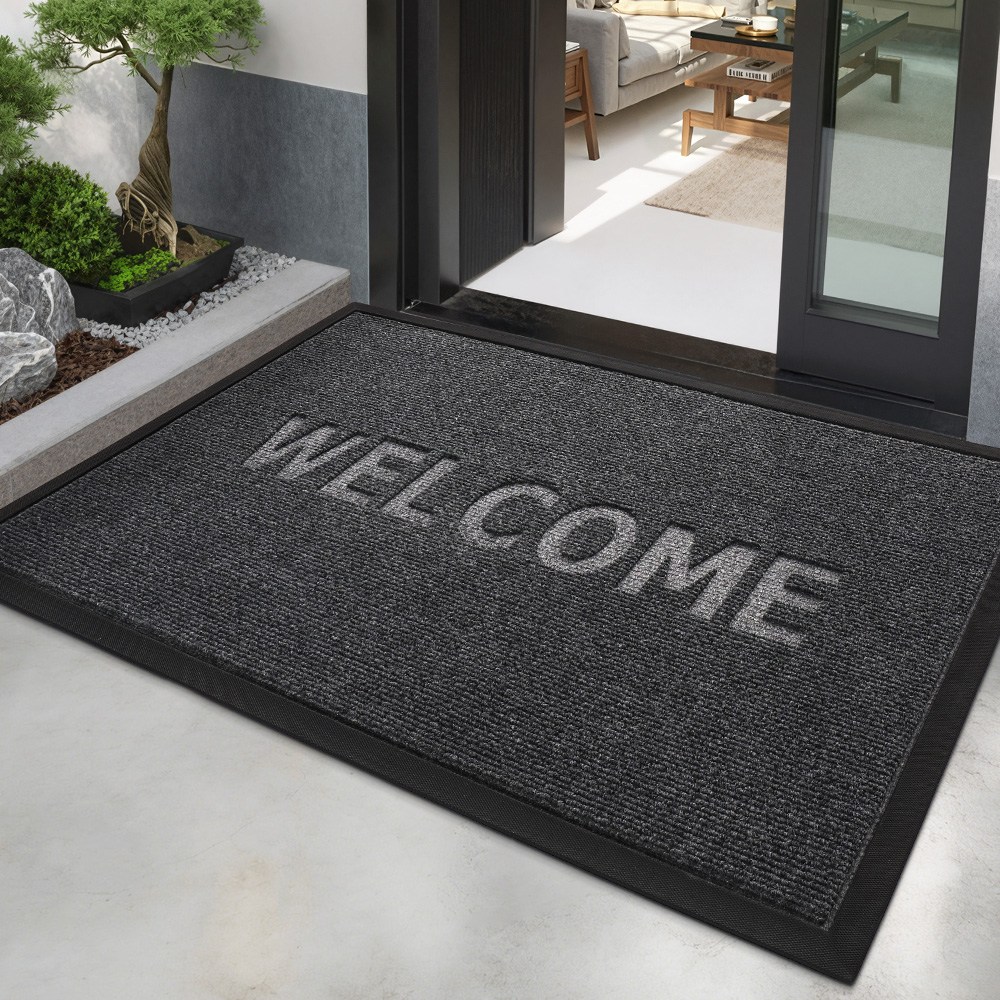 DEXI 1개 바닥 출입구 현관매트 웰컴 현관 미끄럼방지매트 그레이 현관 발매트 먼지 제거 논슬립 42,900원