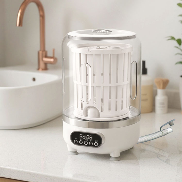 린보 휴대용 미니 세탁기 탈수기능 충전식 독립배수관 캠핑 여행용 속옷 양말 소형세탁기 35,800원