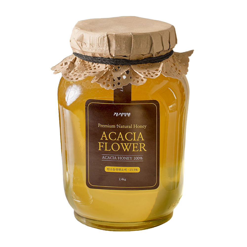 정성양봉 아카시아꿀 100% 천연벌꿀, 1개, 2.4kg 45,000원