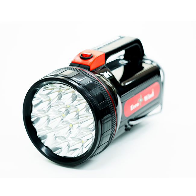 에코윈드 후레쉬 랜턴 led손전등 손전등 led랜턴 해루질랜턴 led써치라이트 렌턴 led후레쉬 해루질써치 SE-207, 1개, 15구 블랙 14,500원