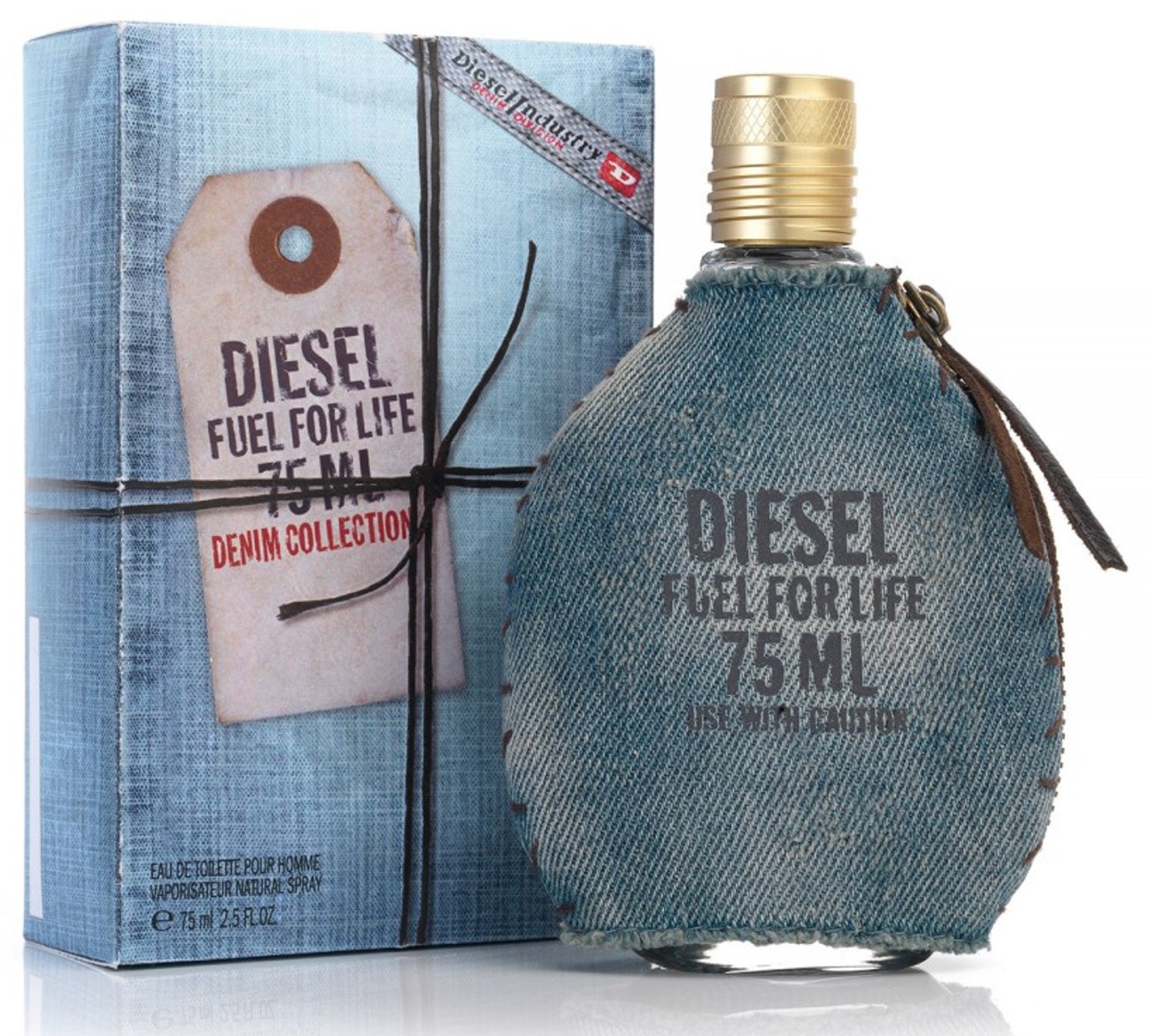 Diesel 디젤 퓨얼 포 라이프 남성 데님 컬렉션 75ml-2.5oz EDT SPR -단종 (BR16 DIESEL FUEL LIFE DENIM 2.5, 75, men, man 234,000원