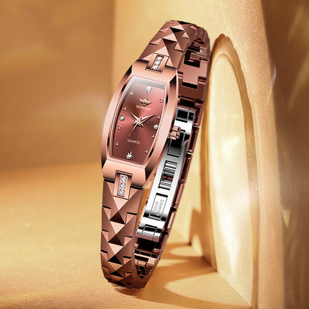 OUPINKE 여성손목시계 정품쿼츠 럭셔리 명품 워터프루프 야광 286,000원